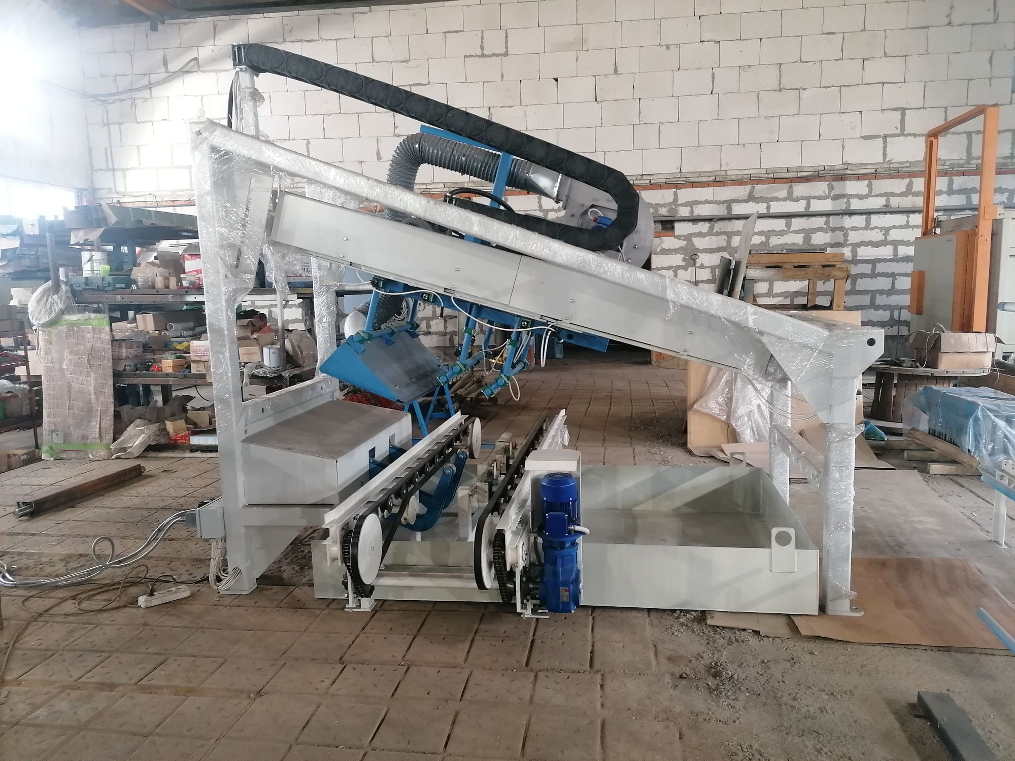 Устройство "Размыва свежеотформованной продукции"