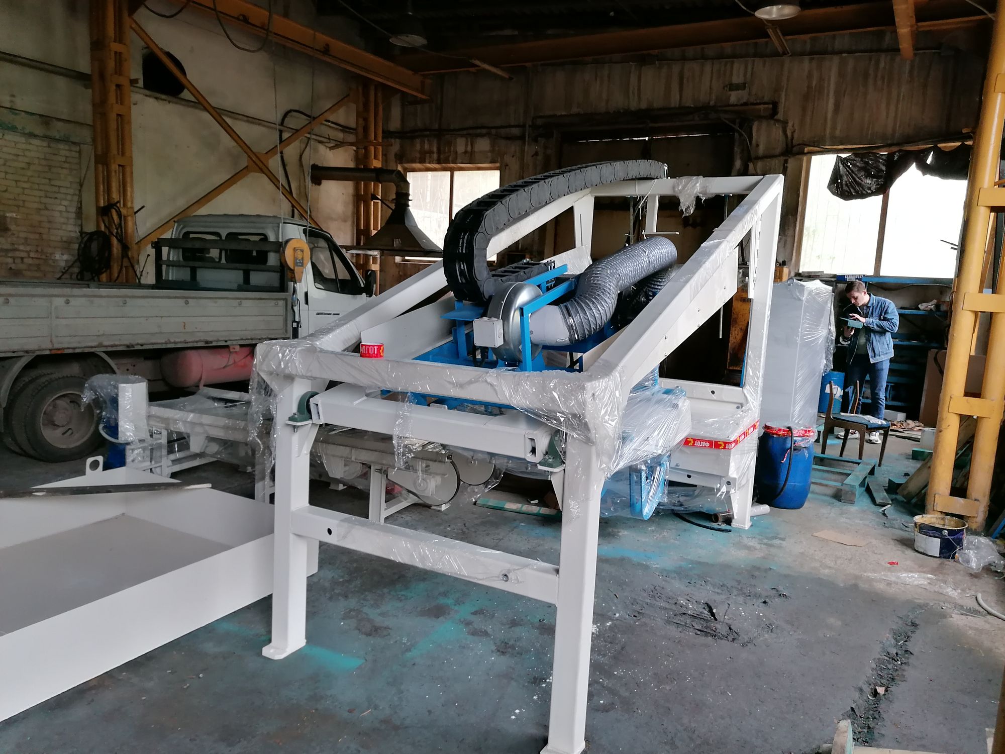 Устройство "Размыва свежеотформованной продукции"